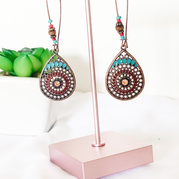 Drop Earrings - Picture 1 of 4